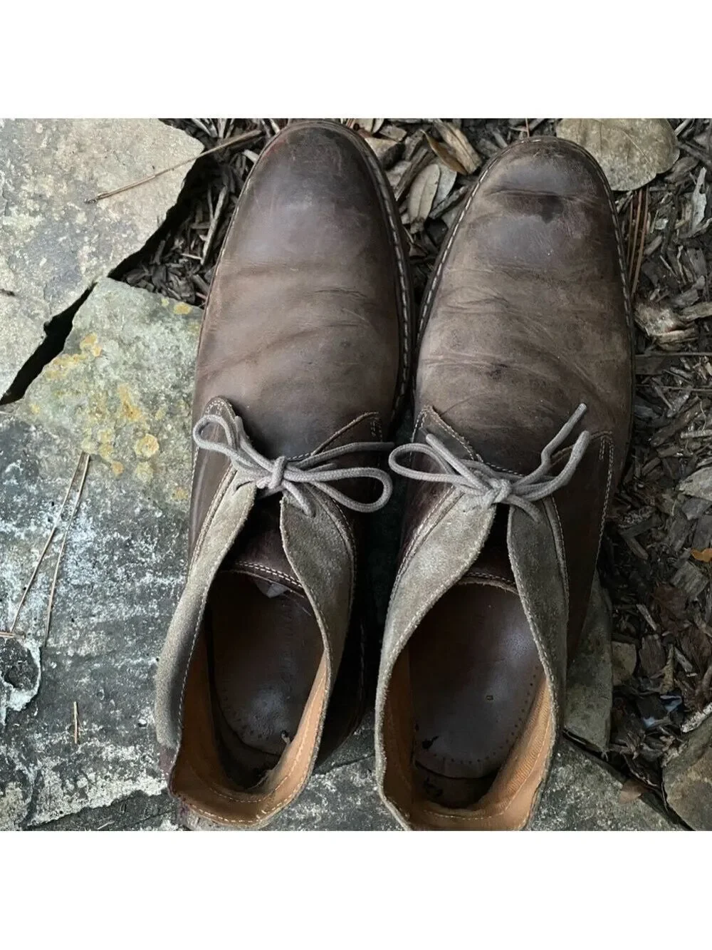 Cole Haan Williams Chukka II Dress Boot Men’s size 12 Brown Leather & Suede City